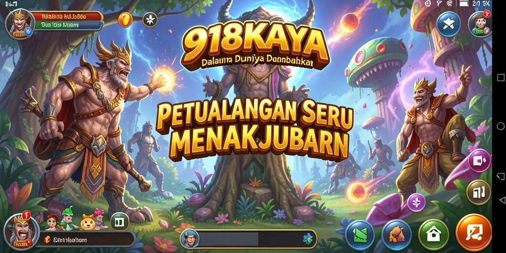 Gameplay 918KAYA dengan petualangan yang menakjubkan.