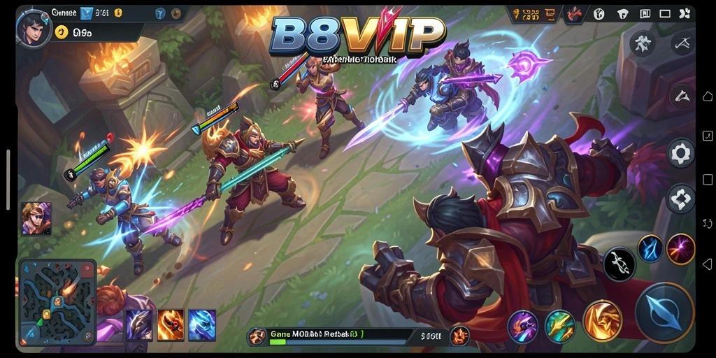 Tampilan gameplay B8VIP yang mendebarkan dan penuh aksi.