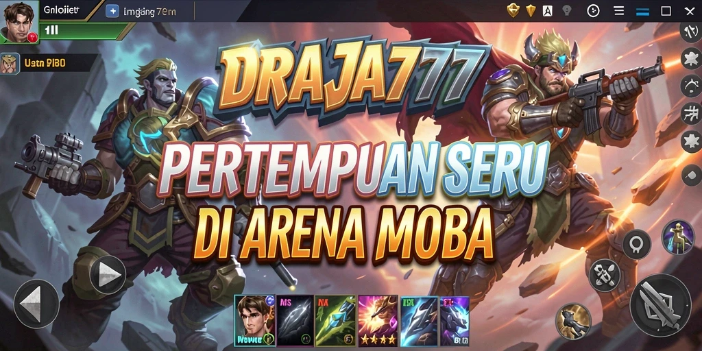 Tampilan seru pertempuran tim di DRAJA777