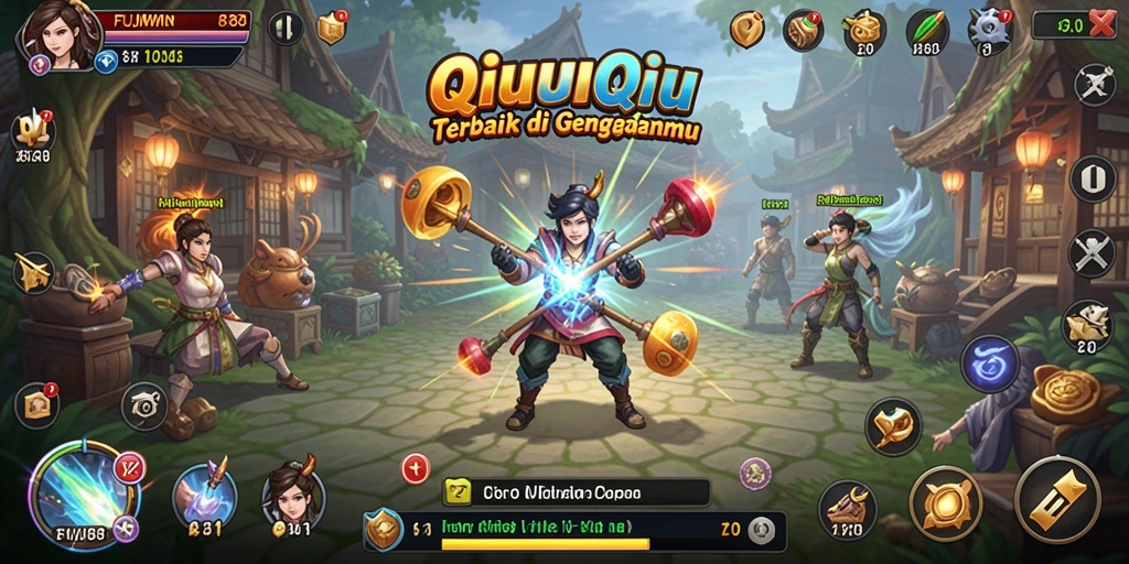 Gameplay seru FUJIWIN88 dalam permainan QiuQiu.