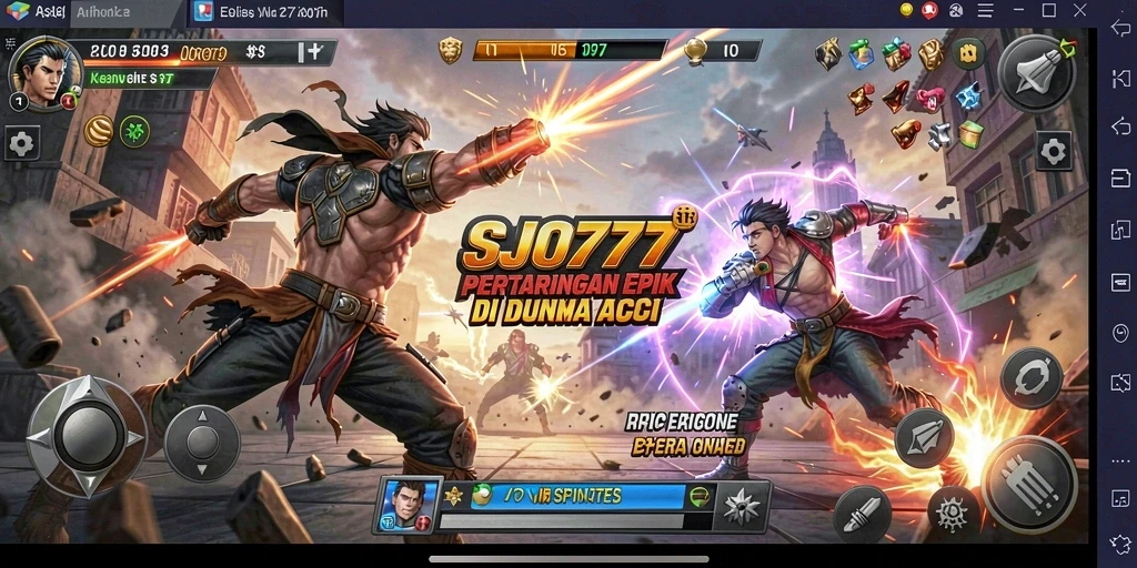 Tampilan gameplay aksi dari SJO777 yang mengesankan.