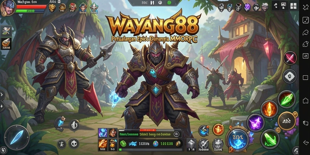 Tangkapan layar dari gameplay epik di WAYANG88 yang menampilkan pertempuran menarik.